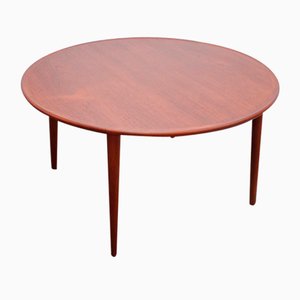 Mesa de centro danesa de teca de BC Møbler, años 60