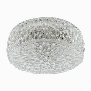 Large Bubble Glass Wall Lamp / Flush Mount from Limburg, Germany, 1960s
