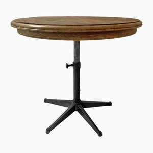 Vintage Style Hydraulic Side Table