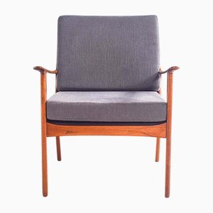 Fauteuil Modèle PJ 112 en Palissandre par Ole Wanscher pour Poul Jeppesens Møbelfabrik, 1951