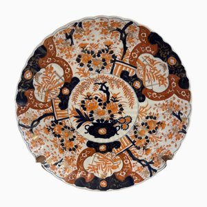 Grande Assiette Imari Antique, Japon, 1900