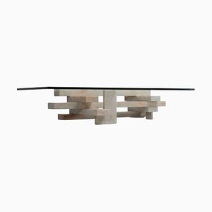 Marble Coffee Table by Willy Ballez, Belgium, 1979