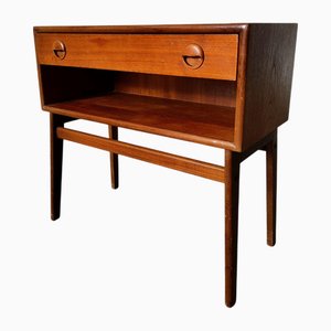Vintage Danish Nightstand in Teak