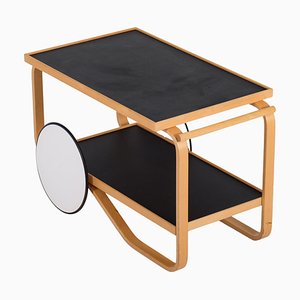 Vintage Tea Cart by Alvar Aalto for Artek, 1980s