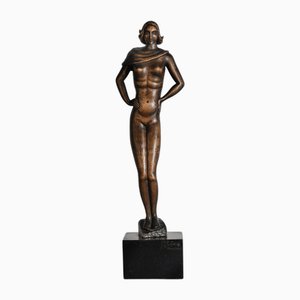 Female Nude with Draped Shawl from L. Garcia, Monceau
