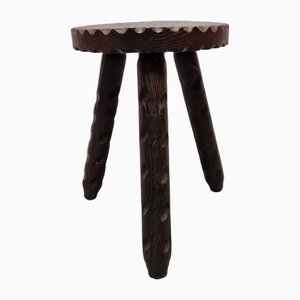 Tabouret Tripode Vintage, France, 1970s