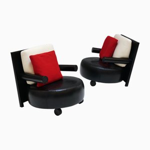 Set di Mod. Poltrone Baisity di Antonio Citterio per B&B Italia, anni '80