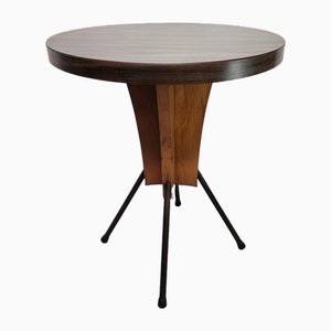 French Design Round Side Table, 1950s