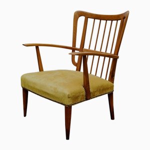 Wooden Armchair by Paolo Buffa, Italy, 1950s