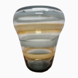 Swirl Glasvase, 1980er
