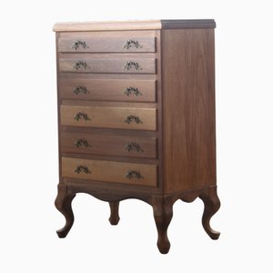 Commode à 6 Tiroirs en Chêne, Danemark, 1960s