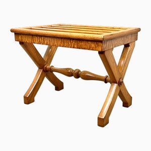Victorian Hungarian Ash Luggage Rack Stand, 1880