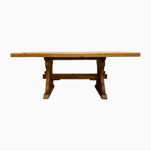 Savoyard Monastery Dining Table in Pine, 1970
