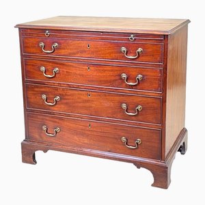 18th Century Georgian Mahogany Chest with a Slide, 1760