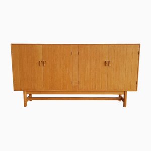 Danish Oak Highboard by Kurt Ostervig for KP Mobler, 1960s