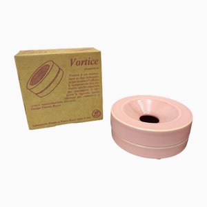 Vortice Aschenbecher aus rosa Keramik von Franco Bucci für Laboratorio Pesaro, 1970er