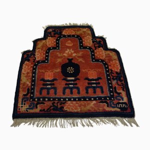 Antiker chinesischer handgefertigter Ningsha Teppich, 1900er