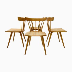 Mid-Century Hocker Stuhl Set von Paul McCobb, 1920er, 4er Set