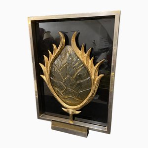 Decorative Wall Light by Philippe Cheverny, 1970s