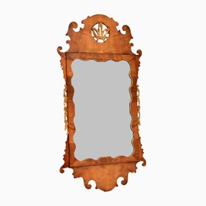 Antique George II Walnut Mirror, 1741