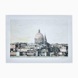Sigfrido Oliva, Untitled, Lithograph, 1980