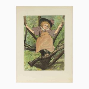 Eugène Delâtre, Kacia, Lithograph, 1898