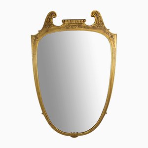Large Italian Midcentury Gilt-Wood Mirror, 1950 by Paolo Buffa