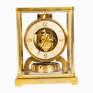 Vintage 20th Century Atmos Mantle Clock by Jaeger Le Coultre for Aeg, 1950s