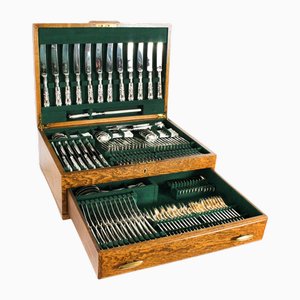 Vintage Besteck aus Sterling Silber, 20. Jh., 1978, 127er Set