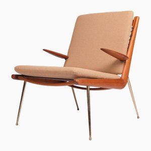 Fauteuil Boomerang par Peter Hvidt & Orla Mølgaard-Nielsen, Danemark, 1960s