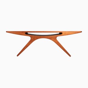 Smile Coffee Table by Johannes Andersen for Silkeborg, Denmark, 1960s