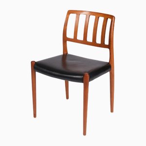 Esszimmerstühle Modell 83 von Niels Möller, Dänemark, 1960er, 6er Set