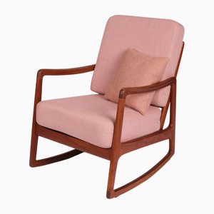 Rocking Chair Fd-109 par Ole Wanscher pour France & Son, Danemark, 1960s