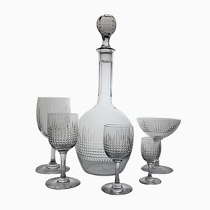 Service en Cristal de Baccarat Modèle Nancy, 1920s, Set de 31