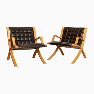 Set of AX Chairs by Peter Hvidt & Orla Mølgaard-Nielsen for Fritz Hansen, 1886