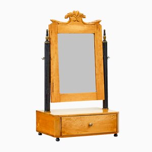 Miroir de Rangement en Bouleau, Suède, 1880s