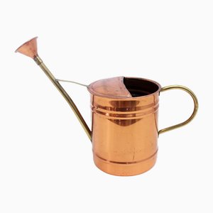 Vintage Brass and Copper Watering Can, Portugal, 1960s