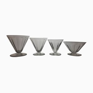 Modell Rex Kristallglas von Baccarat, 1930er, 24 Set