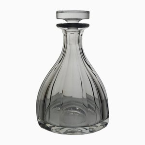 Decantador de licor de cristal de Baccarat, años 30