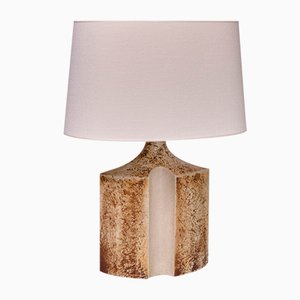 Large Ceramic Table Lamp by Haico Nietzsche for Søholm Stoneware, Denmark, 1960s