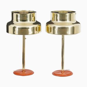 Bumling Table Lamps in Brass by Anders Pehrson, 1960s, Set of 2