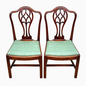 Chaises d'Appoint Géorgiennes du 18ème Siècle, 1780s, Set de 2
