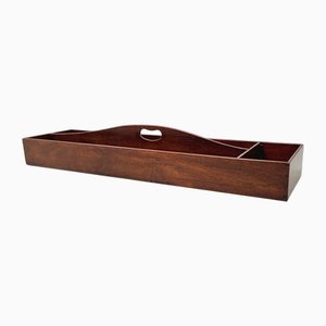 Large 18th Century Georgian Mahogany Cutlery Tray, 1770s