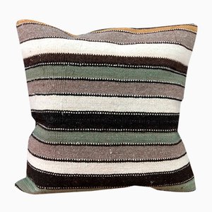 Housse de Coussin Tissée à la Main d'Anatolie, 1950s