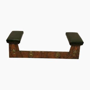 Arts and Crafts Club Fender Inglenook Kaminsitz aus geschlagenem Kupfer und Messing