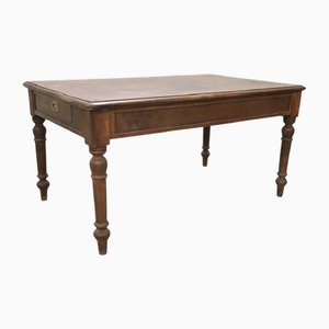 Mesa de cocina de madera de abeto, de principios del siglo XX