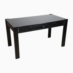 Bureau en Bois Noirci de Simat, 1980s