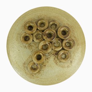 Large West German Candleholder by Rudi Stahl, 1970s