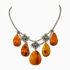 Vintage Baltic Amber Necklace