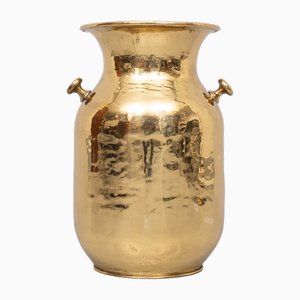 Handmade Brass Umbrella Stand from Samex, Italy, 1970s